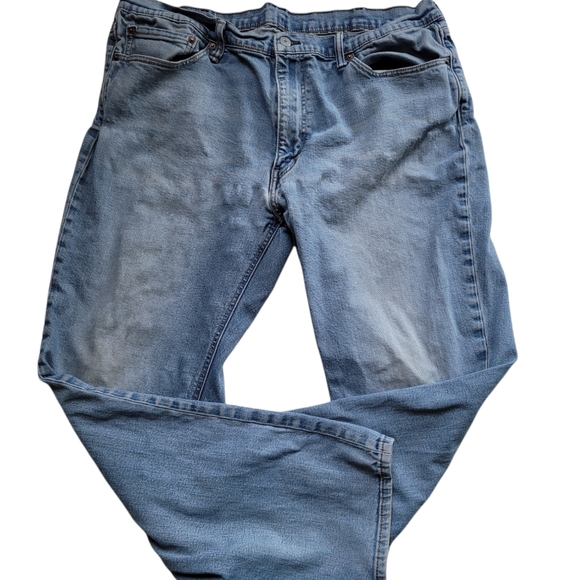 Levis 550 Jeans Distressed Work Pants - Picture 3 of 11